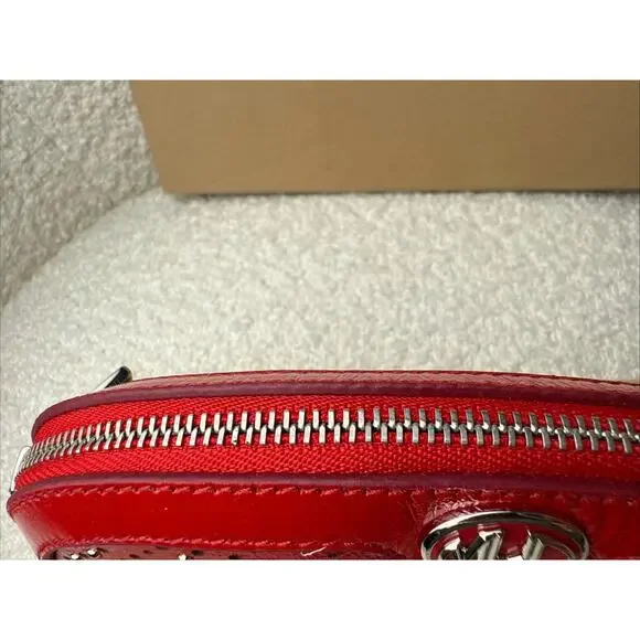 MICHAEL KORS-Monogram-Crimson-Travel Purse-Brand New w/Tag-Authentic-Rare - Picture 6 of 12
